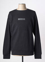 Sweat-shirt manches longues manches longues noir JACK & JONES homme