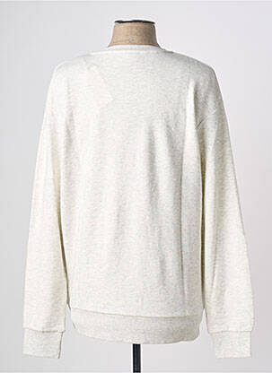 Sweat-shirt manches longues manches longues gris JACK & JONES homme
