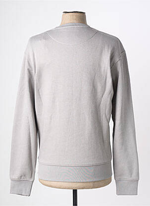 Sweat-shirt manches longues manches longues gris JACK & JONES homme