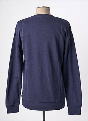 Sweat-shirt manches longues manches longues bleu JACK & JONES homme