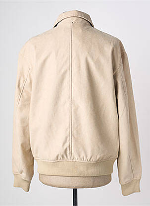 Veste casual resserrée sur le bas beige JACK & JONES homme