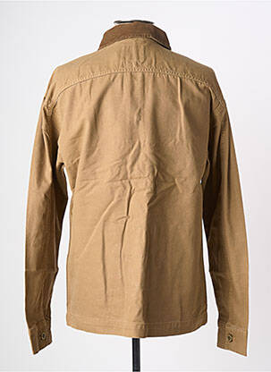 Veste casual fermeture boutonnée sur le devant beige JACK & JONES homme