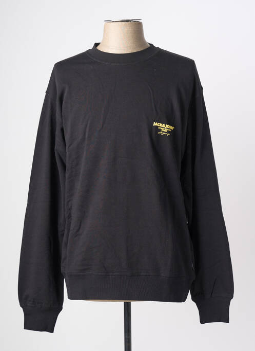 Sweat-shirt noir JACK & JONES homme