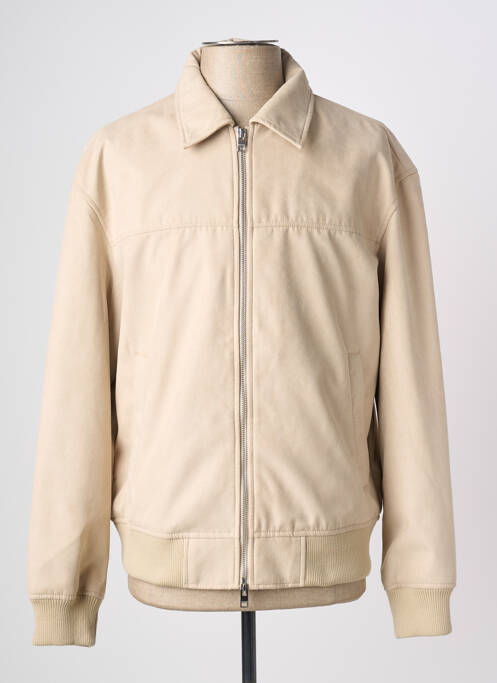 Veste casual beige JACK & JONES homme