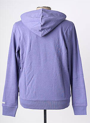 Sweat-shirt à capuche poches manches longues violet JACK & JONES homme