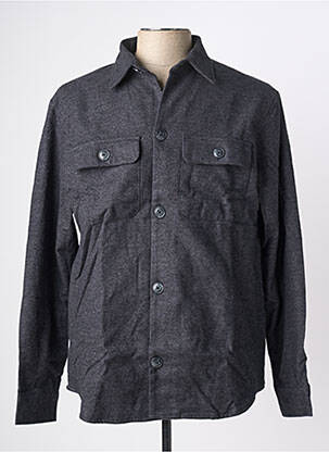 Chemise manches longues poches gris JACK & JONES homme