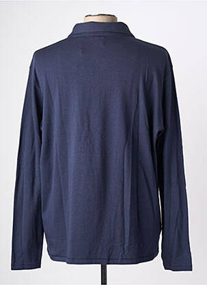 Polo manches longues manches longues bleu JACK & JONES homme