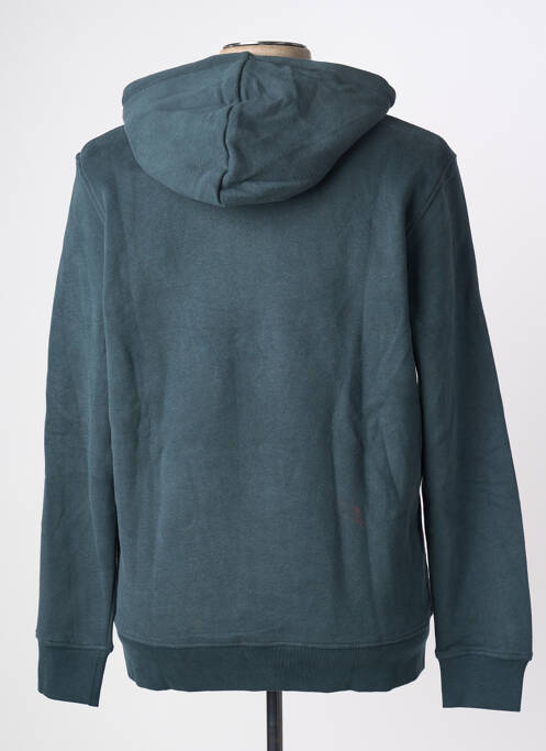 Sweat-shirt à capuche vert JACK & JONES homme