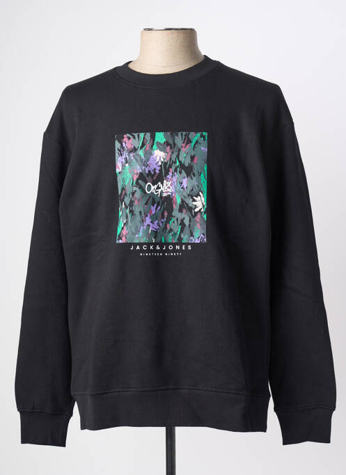 Sweat-shirt noir JACK & JONES homme