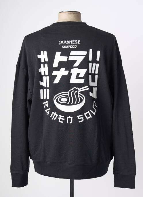Sweat-shirt noir JACK & JONES homme