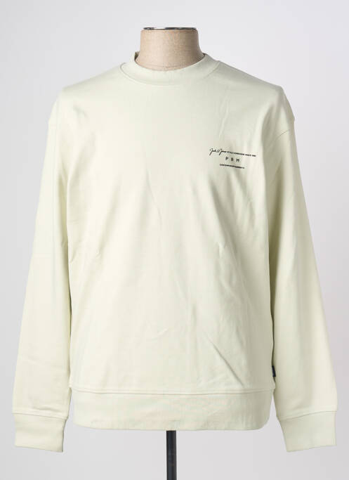 Sweat-shirt vert JACK & JONES homme