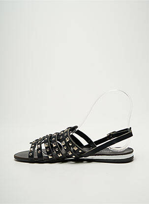 Sandales/nu pieds matière lisse talon plat jusqu'à 3cm noir L'ATELIER TROPÉZIEN femme