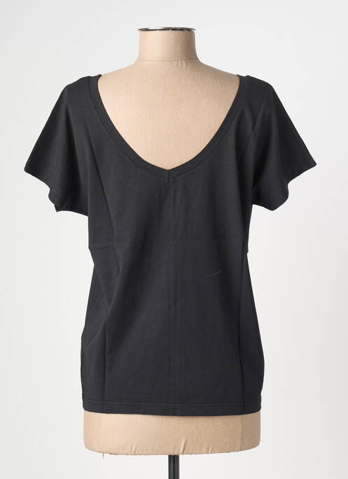 T-shirt noir NINE TEES femme