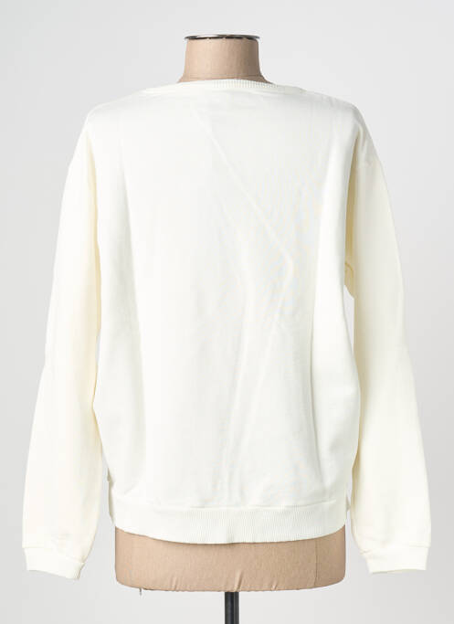 Sweat-shirt blanc NINE TEES femme