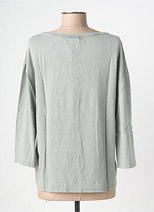 T-shirt manches 3/4 manches 3/4 vert NINE TEES femme