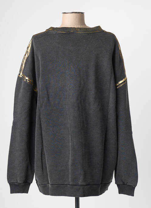 Sweat-shirt noir NINE TEES femme