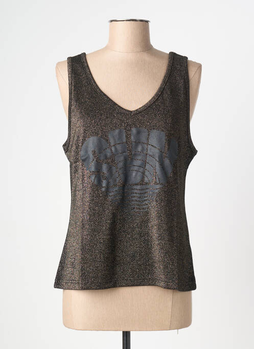 Débardeur noir NINE TEES femme