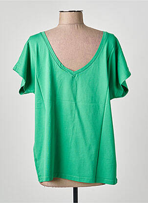 T-shirt manches longues manches longues vert NINE TEES femme