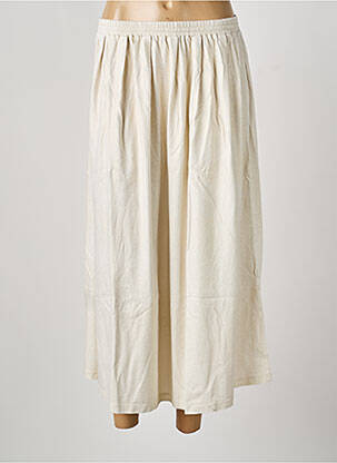 Jupe longue taille normale or NINE TEES femme