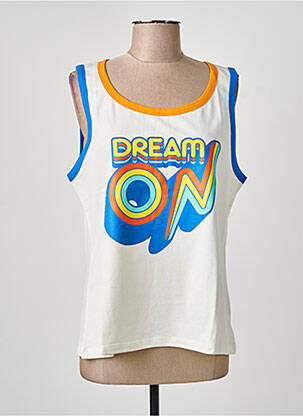 Débardeur beige NINE TEES femme