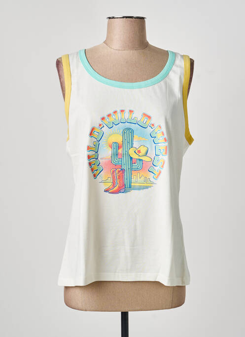 Débardeur beige NINE TEES femme