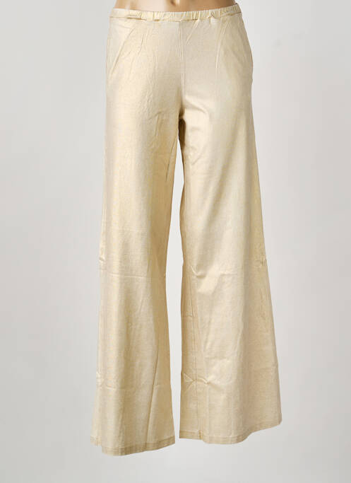 Pantalon large or NINE TEES femme