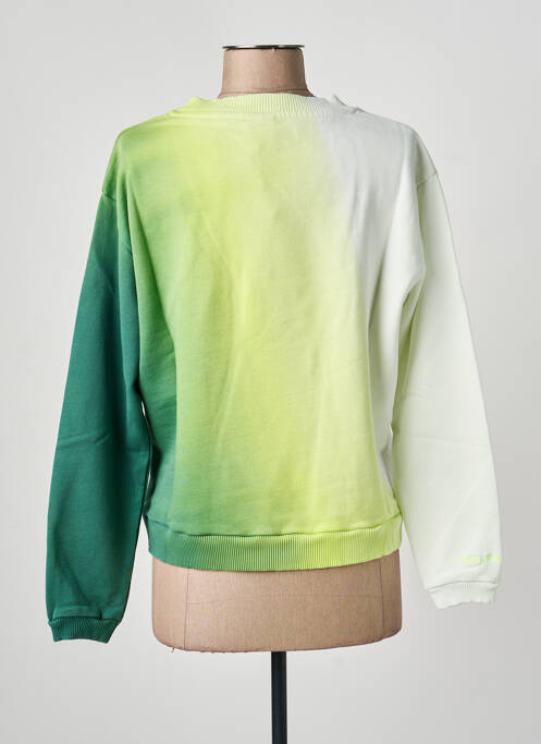 Sweat-shirt vert NINE TEES femme