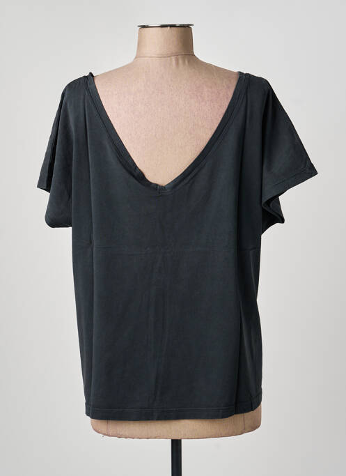 T-shirt noir NINE TEES femme