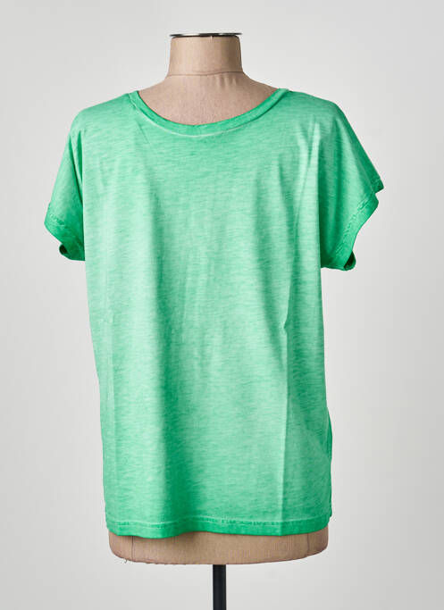 T-shirt vert NINE TEES femme