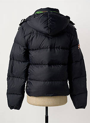 Doudoune poches a capuche noir RALPH LAUREN homme