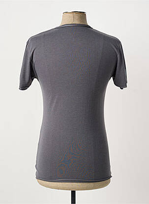 T-shirt coupe cintrée manches courtes gris ELEVEN COLORS homme
