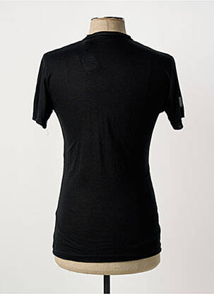 T-shirt coupe cintrée manches courtes noir ELEVEN PARIS homme