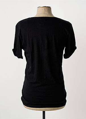 T-shirt coupe cintrée manches courtes noir ELEVEN COLORS homme