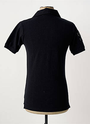 Polo coupe cintrée manches courtes noir BEANDBE homme