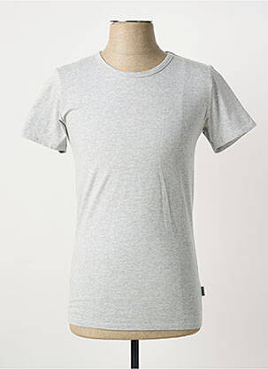 T-shirt coupe cintrée manches courtes gris SALSA homme