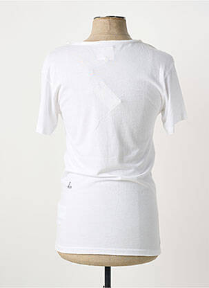T-shirt coupe cintrée manches courtes blanc ELEVEN PARIS homme