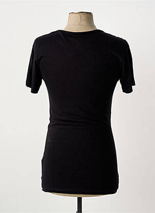 T-shirt coupe cintrée manches courtes noir ELEVEN PARIS homme