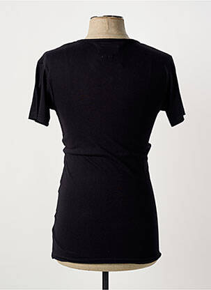 T-shirt coupe cintrée manches courtes noir ELEVEN PARIS homme