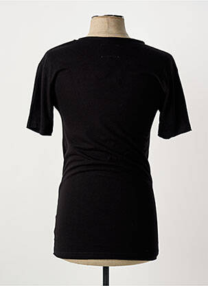 T-shirt coupe cintrée manches courtes noir ELEVEN PARIS homme