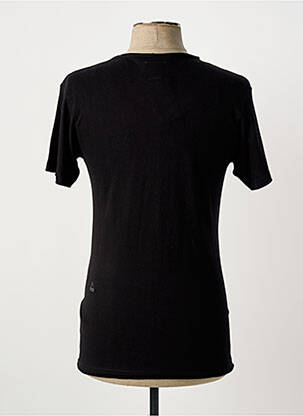 T-shirt coupe cintrée manches courtes noir ELEVEN PARIS homme