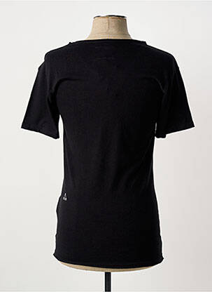 T-shirt coupe cintrée manches courtes noir ELEVEN PARIS homme