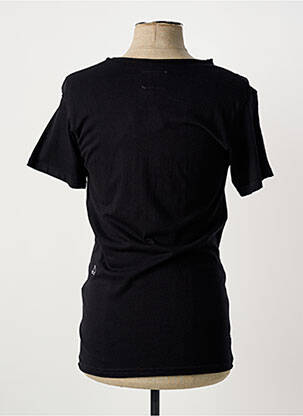 T-shirt coupe cintrée manches courtes noir ELEVEN PARIS homme