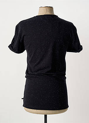 T-shirt coupe cintrée manches courtes noir ELEVEN PARIS homme