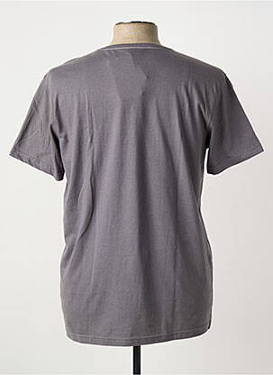 T-shirt coupe droite manches courtes gris LINDBERGH homme