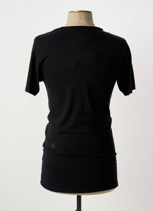 T-shirt coupe cintrée manches courtes noir ELEVEN PARIS homme