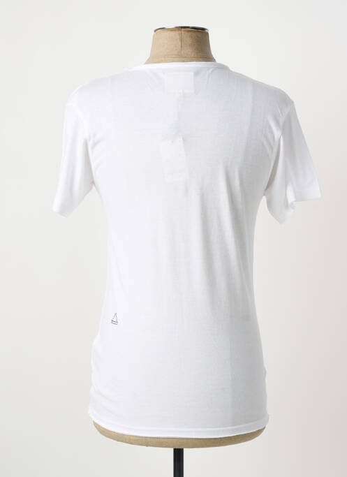 T-shirt coupe cintrée manches courtes blanc ELEVEN PARIS homme