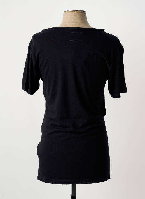 T-shirt coupe cintrée manches courtes noir ELEVEN PARIS homme