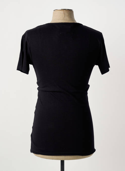 T-shirt coupe cintrée manches courtes noir ELEVEN PARIS homme