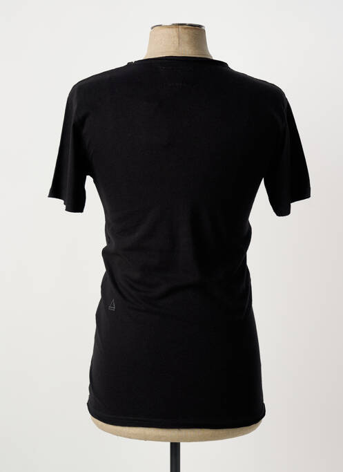 T-shirt coupe cintrée manches courtes noir ELEVEN PARIS homme