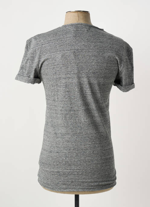 T-shirt coupe cintrée manches courtes gris ELEVEN PARIS homme